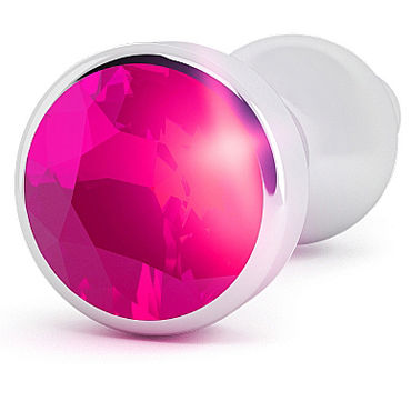 Shots Toys R8 Silver Plug Rose Red Sapphire - фото, отзывы Shots Toys R8 Silver Plug Rose Red Sapphire - фото, отзывы