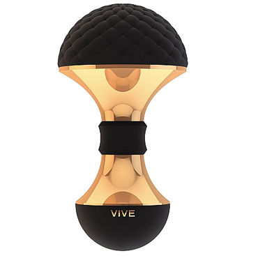 Shots Toys Vive Enoki, черный, Вибратор необычной формы Shots Toys Vive Enoki, черный, Вибратор необычной формы