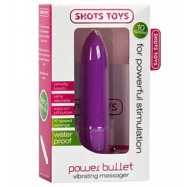 Shots Toys Power Bullet, фиолетовая - фото, отзывы Shots Toys Power Bullet, фиолетовая - фото, отзывы