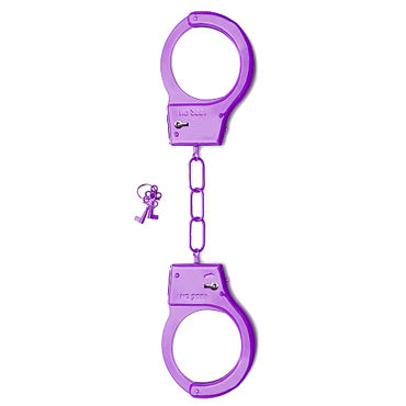 Shots Toys Metal Handcuffs, фиолетовые, Металлические наручники Shots Toys Metal Handcuffs, фиолетовые, Металлические наручники