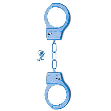 Shots Toys Metal Handcuffs, голубые, Металлические наручники Shots Toys Metal Handcuffs, голубые, Металлические наручники