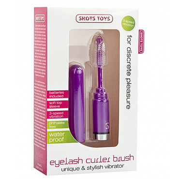 Shots Toys Eyelash Curler Brush, фиолетовый - фото, отзывы Shots Toys Eyelash Curler Brush, фиолетовый - фото, отзывы