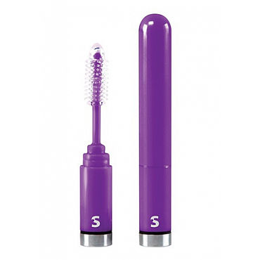 Shots Toys Eyelash Curler Brush, фиолетовый, Минивибратор в форме туши для ресниц Shots Toys Eyelash Curler Brush, фиолетовый, Минивибратор в форме туши для ресниц