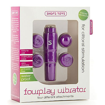 Shots Toys Fourplay, фиолетовый - фото, отзывы Shots Toys Fourplay, фиолетовый - фото, отзывы