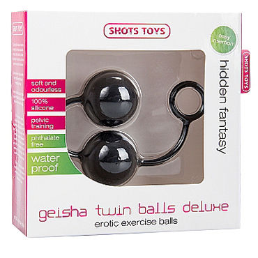 Shots Toys Geisha Twin Balls Deluxe, черные - фото, отзывы Shots Toys Geisha Twin Balls Deluxe, черные - фото, отзывы