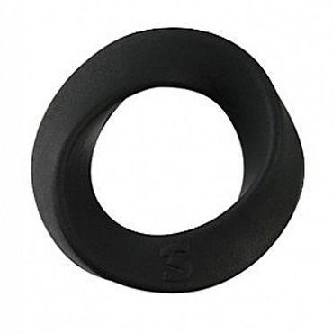 Shots Toys Endless Cockring Small, черное, Эрекционное кольцо Shots Toys Endless Cockring Small, черное, Эрекционное кольцо