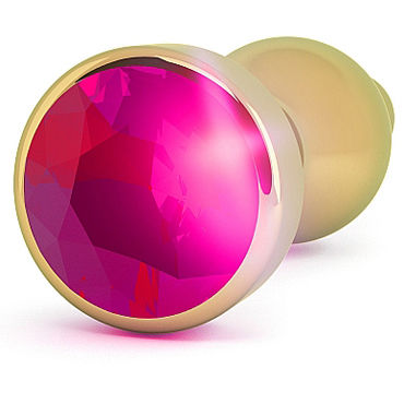 Shots Toys R8 Gold Plug Rose Red Sapphire - фото, отзывы Shots Toys R8 Gold Plug Rose Red Sapphire - фото, отзывы