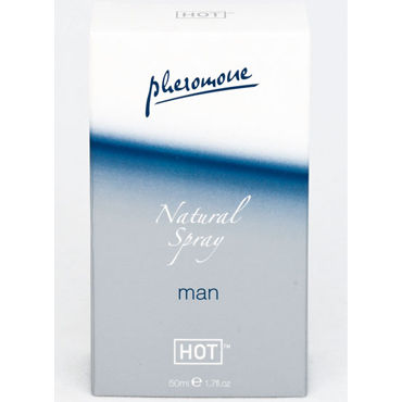 Hot Man Natural Spray, 50 мл, Спрей для мужчин с феромонами Hot Man Natural Spray, 50 мл, Спрей для мужчин с феромонами