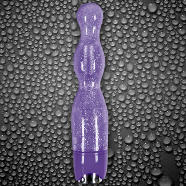 NS Novelties Starlight Gems Libra, фиолетовый - Стильный мультискоростной вибратор - купить в секс шопе NS Novelties Starlight Gems Libra, фиолетовый - Стильный мультискоростной вибратор - купить в секс шопе