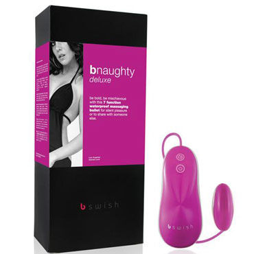 Bswish bNaughty Deluxe, фиолетовый, Виброяйцо Bswish bNaughty Deluxe, фиолетовый, Виброяйцо