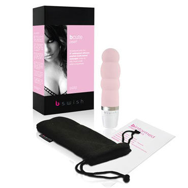 Bswish bCute Pearl, светло-розовый - Минивибратор с рельефной поверхностью - купить в секс шопе Bswish bCute Pearl, светло-розовый - Минивибратор с рельефной поверхностью - купить в секс шопе