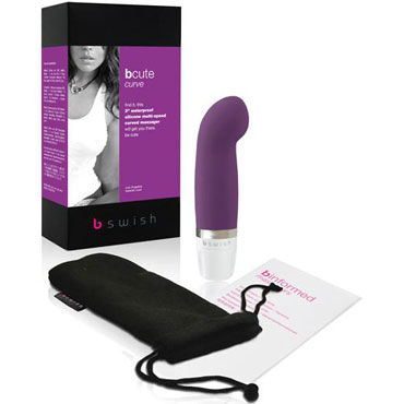 Bswish bCute Curve, фиолетовый - Минивибратор для точки G - купить в секс шопе Bswish bCute Curve, фиолетовый - Минивибратор для точки G - купить в секс шопе
