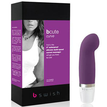 Bswish bCute Curve, фиолетовый, Минивибратор для точки G Bswish bCute Curve, фиолетовый, Минивибратор для точки G
