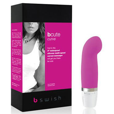 Bswish bCute Curve, розовый, Минивибратор для точки G Bswish bCute Curve, розовый, Минивибратор для точки G