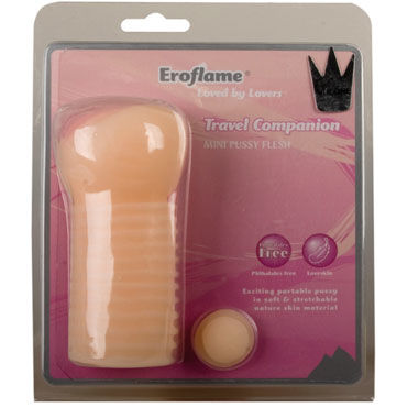 Eroflame Travel Companion - Компактный мастурбатор-вагина - купить в секс шопе Eroflame Travel Companion - Компактный мастурбатор-вагина - купить в секс шопе