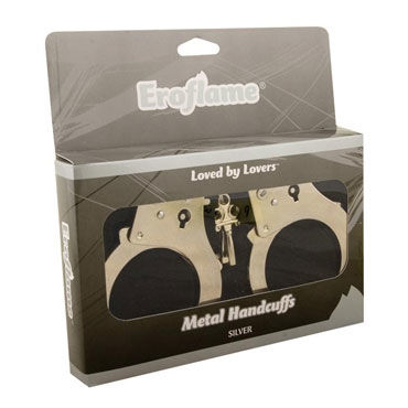 Eroflame Metal Handcuffs - фото, отзывы Eroflame Metal Handcuffs - фото, отзывы