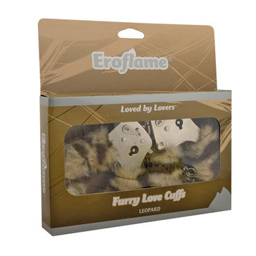 Eroflame Furry Love Cuffs, леопардовые - фото, отзывы Eroflame Furry Love Cuffs, леопардовые - фото, отзывы