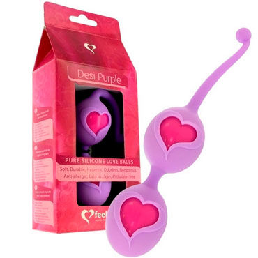 FeelzToys Desi Purple, фиолетовые, Вагинальные шарики в силиконовой оболочке FeelzToys Desi Purple, фиолетовые, Вагинальные шарики в силиконовой оболочке