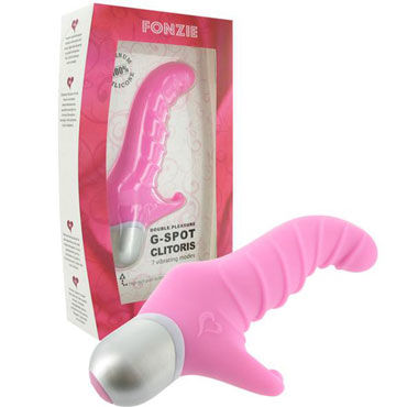 FeelzToys Fonzie, розовый, Вибратор со стимуляцией клитора и точки G FeelzToys Fonzie, розовый, Вибратор со стимуляцией клитора и точки G