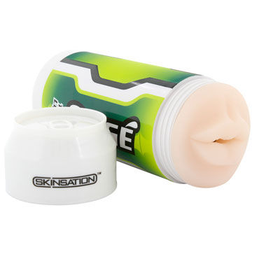 Funzone URGE Tense Lipped, Мастурбатор-ротик с вибрацией Funzone URGE Tense Lipped, Мастурбатор-ротик с вибрацией