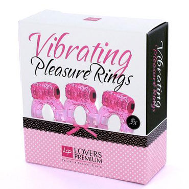 LoversPremium Pleasure Rings - Набор эрекционных колец - купить в секс шопе LoversPremium Pleasure Rings - Набор эрекционных колец - купить в секс шопе