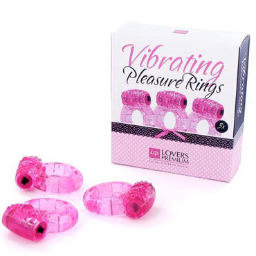LoversPremium Pleasure Rings, Набор эрекционных колец LoversPremium Pleasure Rings, Набор эрекционных колец