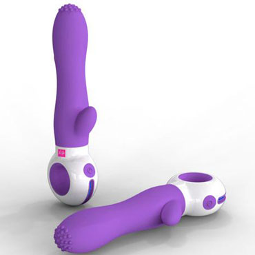 LoversPremium O-Pal Flora, фиолетовый, Вибратор, со стимуляцией клитора LoversPremium O-Pal Flora, фиолетовый, Вибратор, со стимуляцией клитора