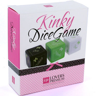 LoversPremium Kinky - Кубики для эротических игр - купить в секс шопе LoversPremium Kinky - Кубики для эротических игр - купить в секс шопе