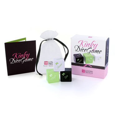 LoversPremium Kinky, Кубики для эротических игр LoversPremium Kinky, Кубики для эротических игр