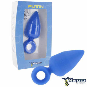 ManzzzToys Put In, синяя, Анальная пробка ManzzzToys Put In, синяя, Анальная пробка