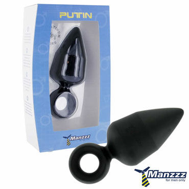 ManzzzToys Put In, черная, Анальная пробка ManzzzToys Put In, черная, Анальная пробка