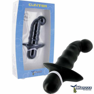ManzzzToys Cunter, черный, Мужской вибростимулятор простаты ManzzzToys Cunter, черный, Мужской вибростимулятор простаты
