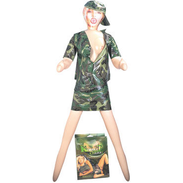 NMC Kombat Cherri, Секс-кукла в камюфляжном костюме NMC Kombat Cherri, Секс-кукла в камюфляжном костюме