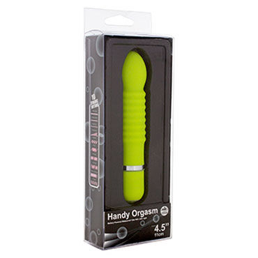 NMC Handy Orgasm, зеленый, Вибратор с ребристой поверхностью NMC Handy Orgasm, зеленый, Вибратор с ребристой поверхностью