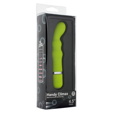 NMC Handy Climax, зеленый, Вибратор с загнутой головкой NMC Handy Climax, зеленый, Вибратор с загнутой головкой