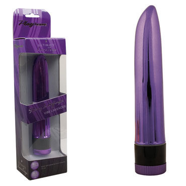 PlayHouse Shiny Ladyfinger, фиолетовый, Вибратор компактного размера PlayHouse Shiny Ladyfinger, фиолетовый, Вибратор компактного размера