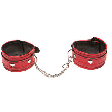 X-Play Love Chain Ankle Cuffs, красные - фото, отзывы X-Play Love Chain Ankle Cuffs, красные - фото, отзывы