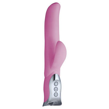 Vibe Therapy Grandiose, розовый, Вибратор со стимуляцией клитора Vibe Therapy Grandiose, розовый, Вибратор со стимуляцией клитора