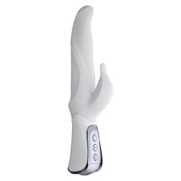 Vibe Therapy Pinnacle, белый, Вибратор со стимуляцией клитора Vibe Therapy Pinnacle, белый, Вибратор со стимуляцией клитора