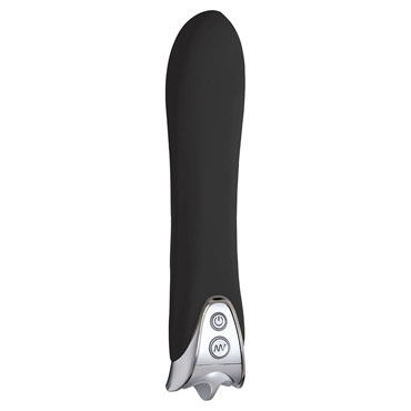 Vibe Therapy Elation, черный, Силиконовый мультискоростной вибратор Vibe Therapy Elation, черный, Силиконовый мультискоростной вибратор