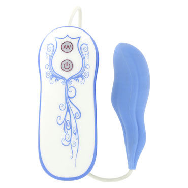 Vibe Therapy Discerner, голубой, Силиконовый вибромассажер Vibe Therapy Discerner, голубой, Силиконовый вибромассажер