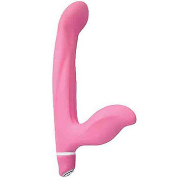 Vibe Therapy Wishbone, розовый, Безремневой страпон Vibe Therapy Wishbone, розовый, Безремневой страпон