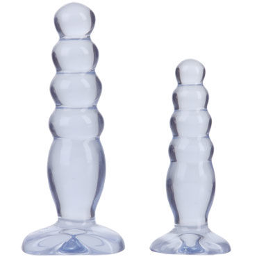 Doc Johnson Crystal Jellies Anal Trainer Kit, прозрачные - фото, отзывы Doc Johnson Crystal Jellies Anal Trainer Kit, прозрачные - фото, отзывы
