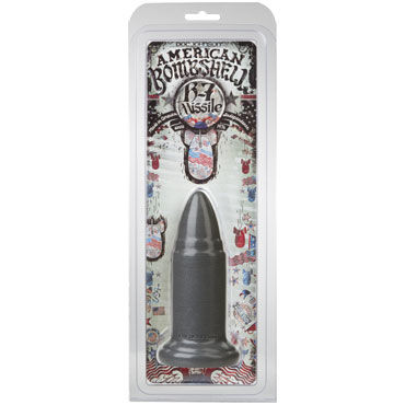Doc Johnson American Bombshell B-7 Missile - Анальная втулка в форме ракеты - купить в секс шопе Doc Johnson American Bombshell B-7 Missile - Анальная втулка в форме ракеты - купить в секс шопе