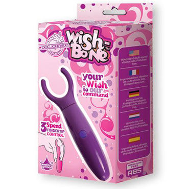 Doc Johnson Wish Bone, фиолетовый - Вибратор на палец - купить в секс шопе Doc Johnson Wish Bone, фиолетовый - Вибратор на палец - купить в секс шопе