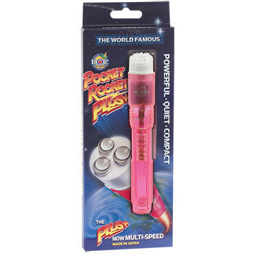 Doc Johnson Pocket Rocket Plus - Компактный вибратор - купить в секс шопе Doc Johnson Pocket Rocket Plus - Компактный вибратор - купить в секс шопе