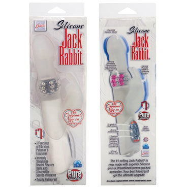 California Exotic Silicone Jack Rabbits - Многофункциональный вибратор - купить в секс шопе California Exotic Silicone Jack Rabbits - Многофункциональный вибратор - купить в секс шопе