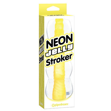 Pipedream Neon Jelly Stroker, желтый - фото, отзывы Pipedream Neon Jelly Stroker, желтый - фото, отзывы