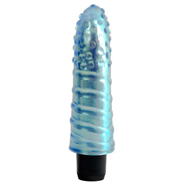 Pipedream Jelly Gems 5, синий, Супер мягкий мини вибратор Pipedream Jelly Gems 5, синий, Супер мягкий мини вибратор