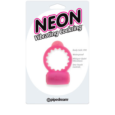 Pipedream Neon Vibrating Cockring, розовое - фото, отзывы Pipedream Neon Vibrating Cockring, розовое - фото, отзывы